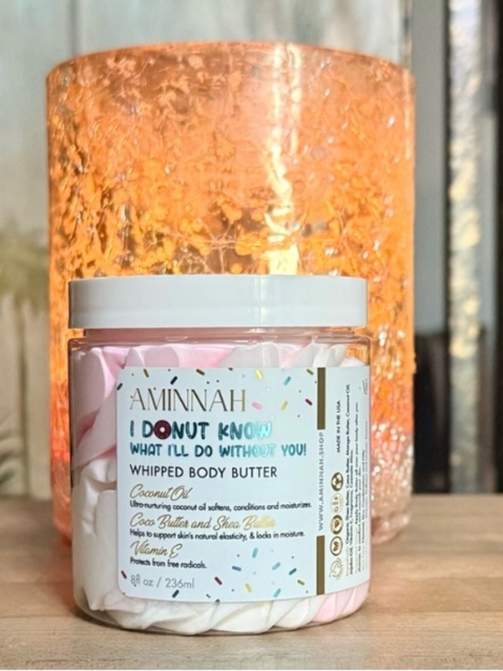 Aminnah “I Donut Know What I’ll Do Without You” Whipped Body Butter